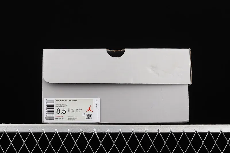 All categories Air Jordan Jordan series basketball shoes Air Jordan 13 Special price Pure original version Air Jordan AJ13 Retro AJ13 Joe 13 black and purple DJ5982-015